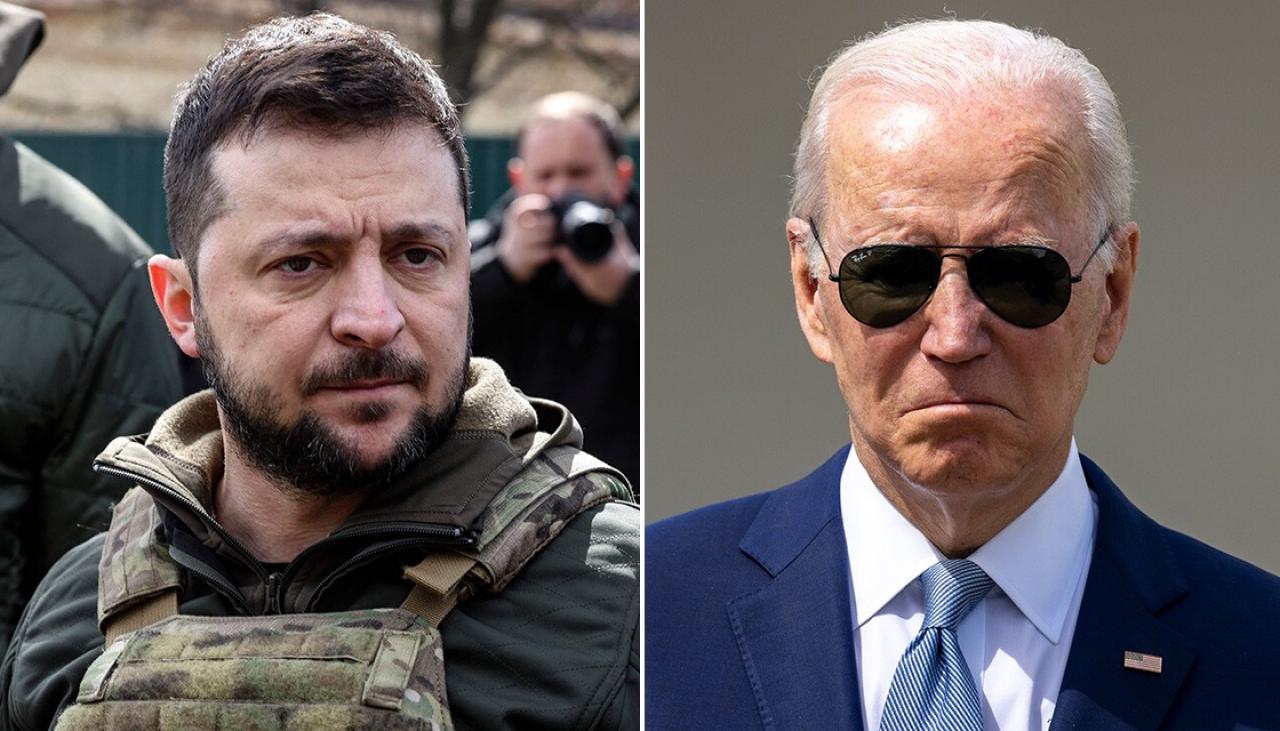 Zelensky falenderon Biden për paketën e re të ndihmës ushtarake