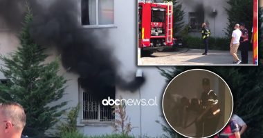 Zjarri në spitalin e Fierit, reagon policia: Nuk ka persona të lënduar