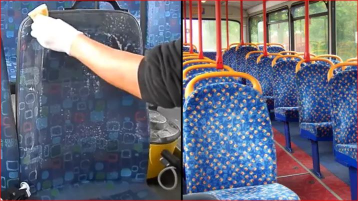 Do të tronditeni, ka një arsye pse sediljet e autobusit janë të mbuluara me printe shumëngjyrëshe