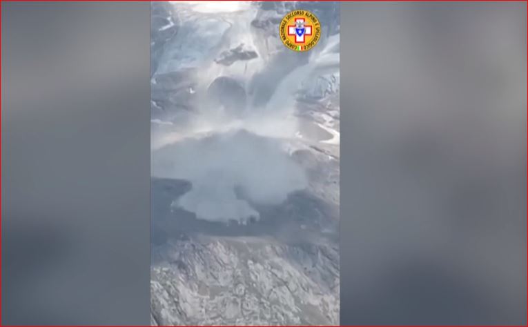 VIDEO/ Momenti i shembjes së akullnajës në Itali, rritet numri i personave të zhdukur