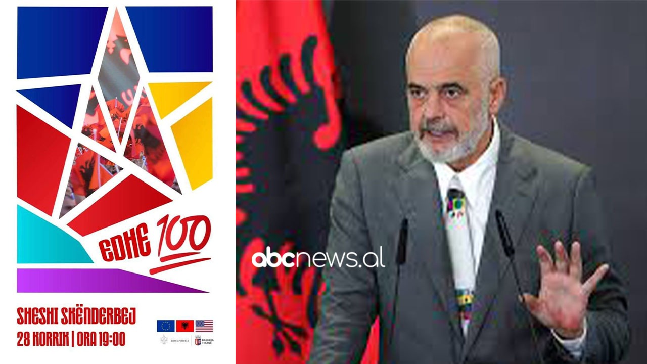 “Me muzikë e dashuri mesveti”, Rama lajmëron festën në sheshin “Skënderbej”: Në 100-vjetorin e lidhjes me SHBA, Shqipëria u lidh edhe me BE-në