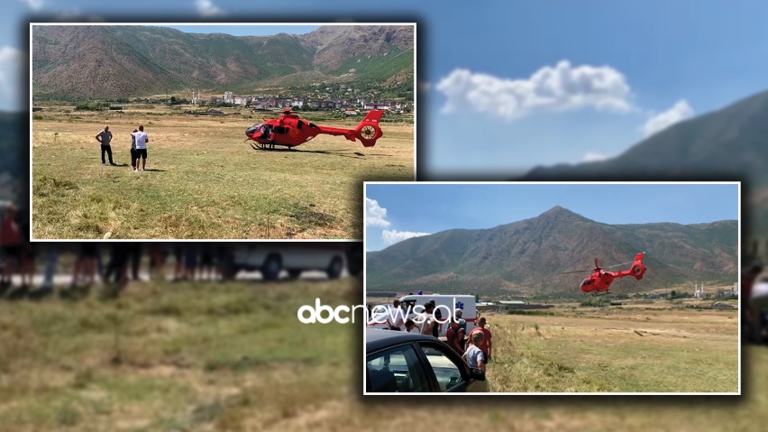 VIDEO/ Plagoset një minator në minierën e Bulqizës, dërgohet me helikopter në Spitalin e Traumës