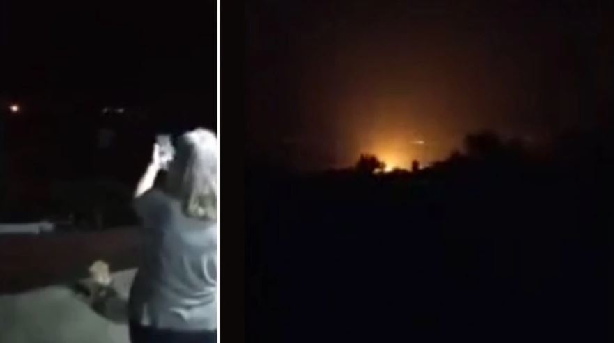 VIDEO/ “O Zot ra”, momenti i rrëzimit të avionit serb në Kavalla të Greqisë