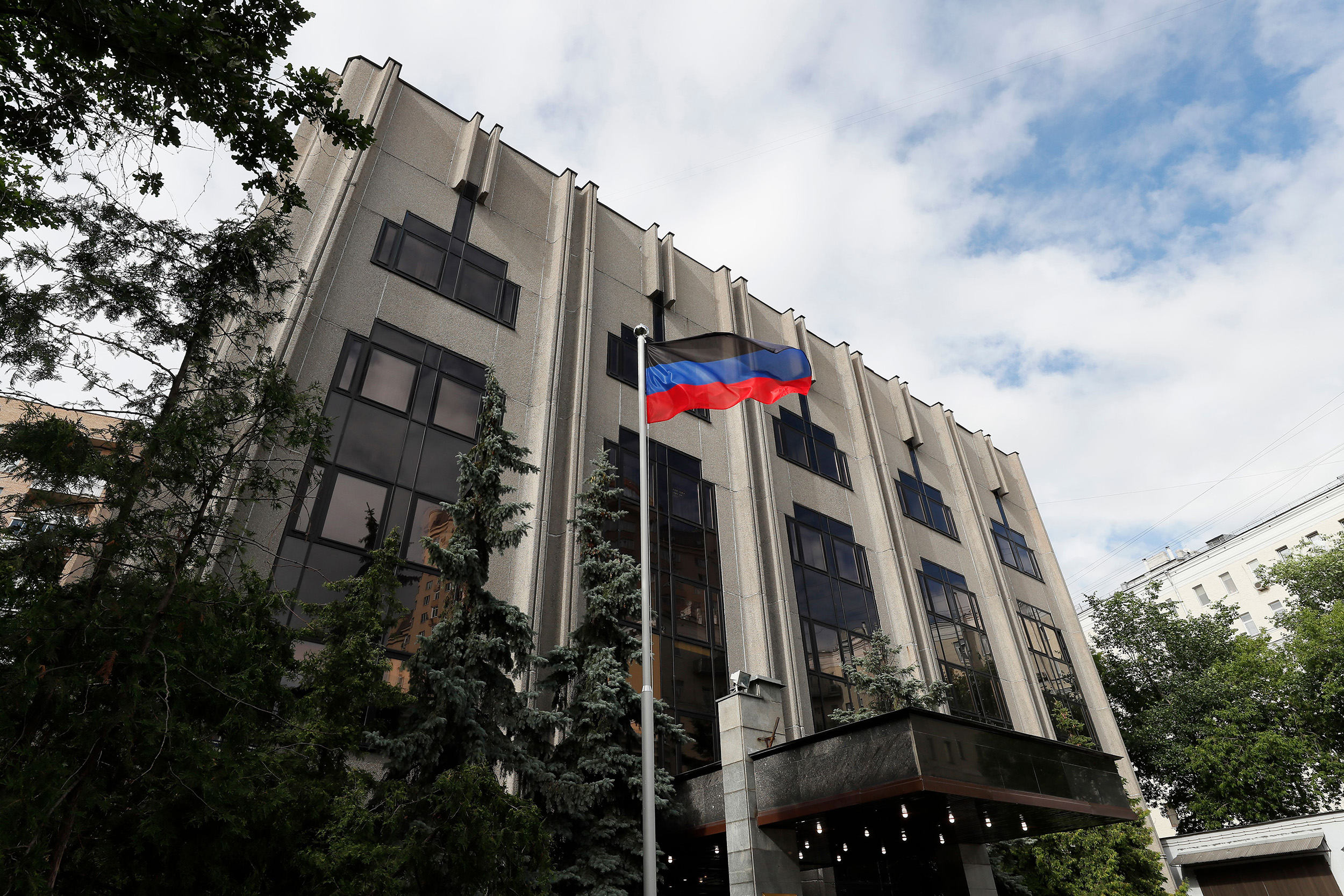 Republika e vetëshpallur Popullore e Donetskut hap ambasadën në Moskë