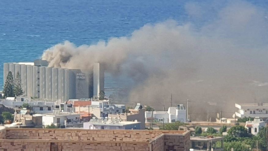 Zjarr i madh në një hotel në Kretë