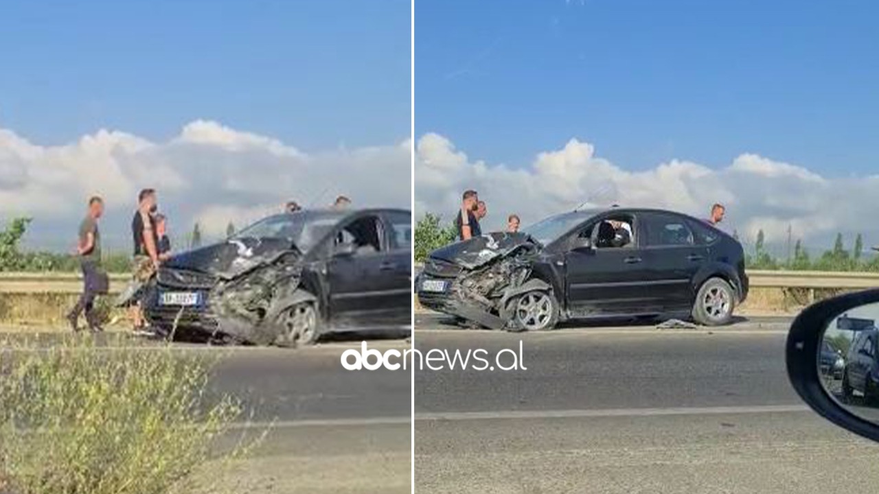 VIDEO/ Aksident në hyrje të autostradës së Laçit