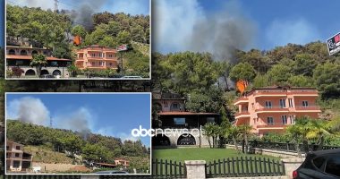 VIDEO/ Riaktivizohet vatra e zjarrit në aksin Lezhë-Shkodër, flakët rrezikojnë banesat dhe bizneset