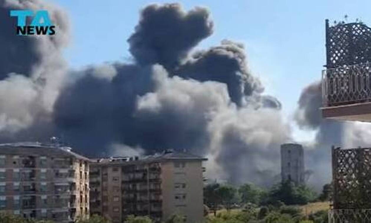 VIDEO/ Shpërthim i fuqishëm në Romë, evakuohem pesë pallate