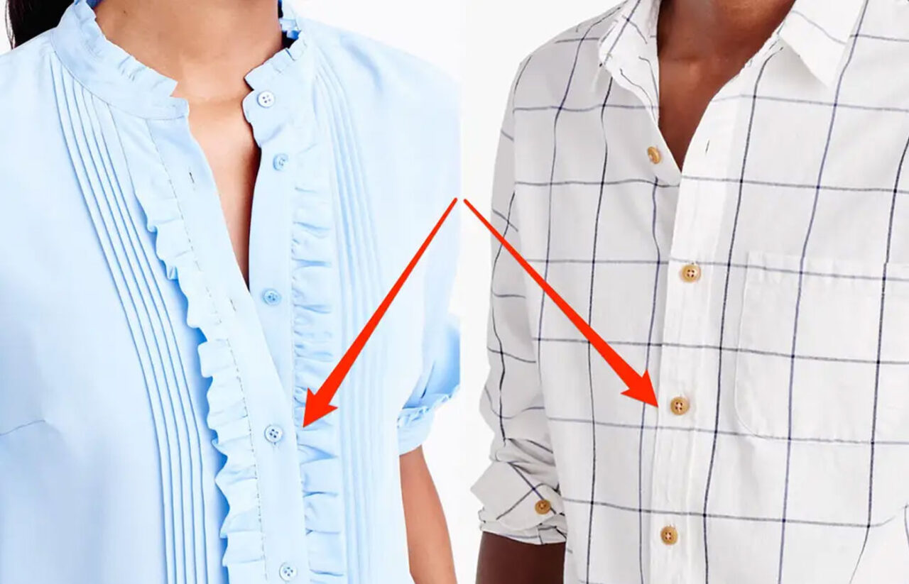 Arsyeja “historike” pse butonat e këmishave të djemve janë në anën e kundërt nga ato të vajzave