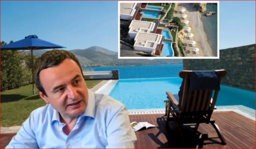 400 euro dhoma më e lirë: Ky është hoteli super-luksoz në Greqi ku po qëndron Kurti