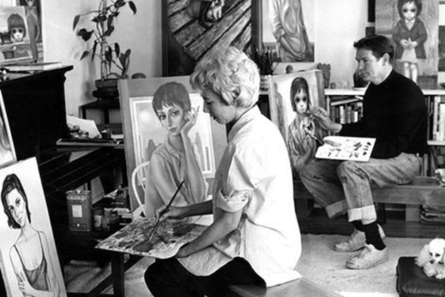 Margaret Keane, kush është piktorja, e cila paditi bashkëshortin që bota të njihte punën e saj