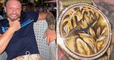 E mbuluar me ar dhe me diamante, McGregor shton në koleksionin e tij orën “Patek Philippe”