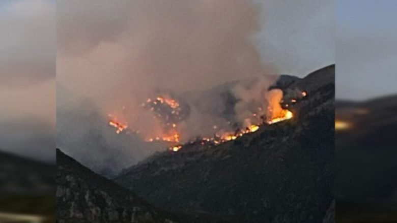 Aksion për shuarjen e zjarreve, Mbrojtja: Vështirësohet puna për shkak të erës dhe terrenit