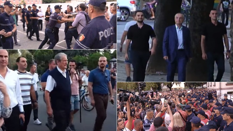 Pas Berishës edhe Meta i bashkohet protestës para Ministrisë së Brendshme