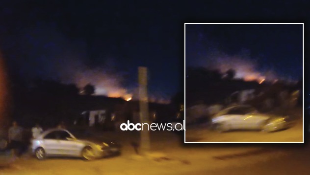 VIDEO/ Zjarr në afërsi të TEG në Tiranë