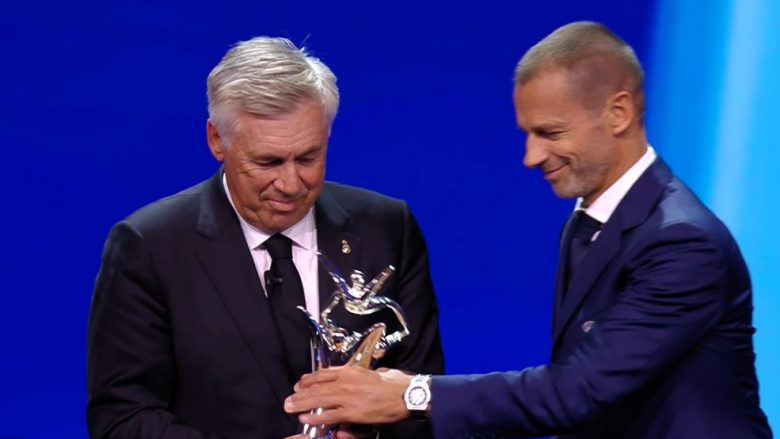 Ancelotti “mposht” Guardiolën dhe Klopp, shpallet trajneri i vitit nga UEFA