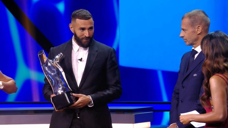 S’ka surpriza, Benzema “privatizon” çmimin e lojtarit më të mirë të vitit nga UEFA