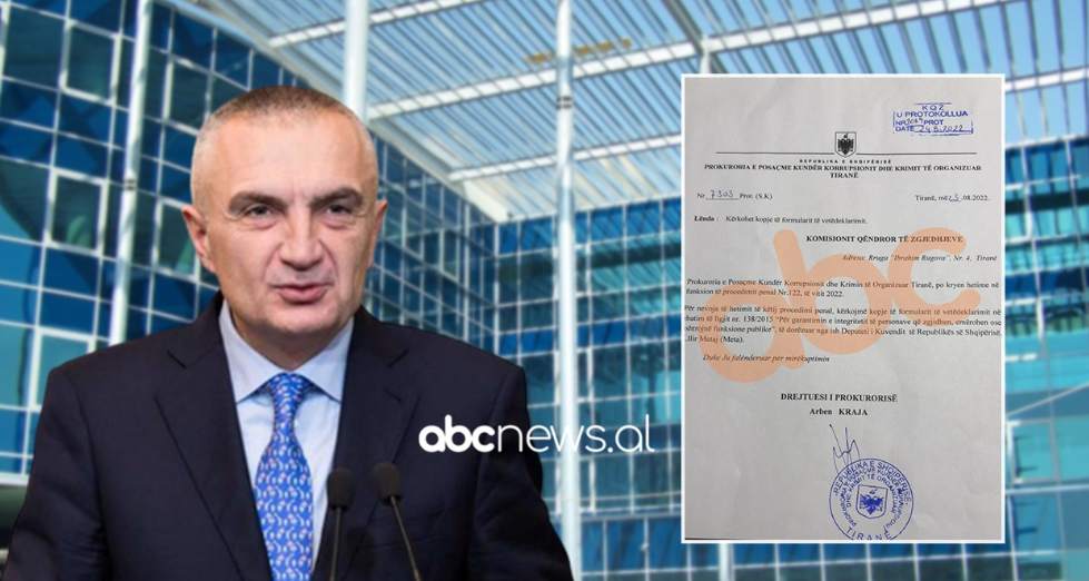 SPAK starts investigations for Ilir Meta