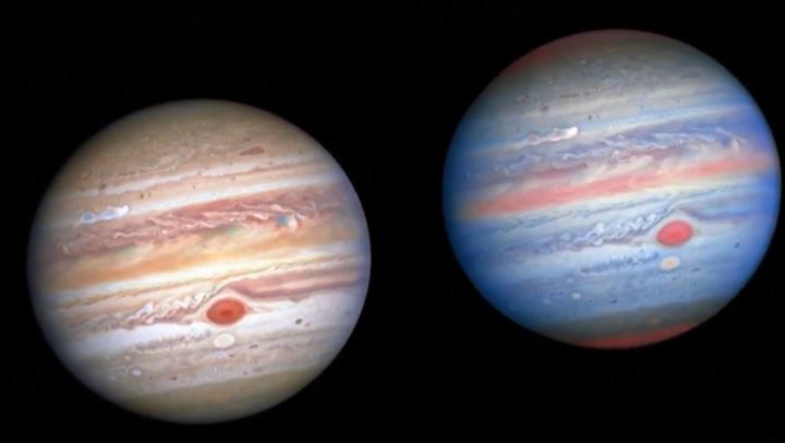 FOTO/ Pamje fantastike të kapura nga teleskopi “James Webb” në Jupiter