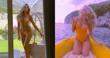 Koha nuk “ecën” për Ledina Çelon, tregon trupin perfekt me bikini