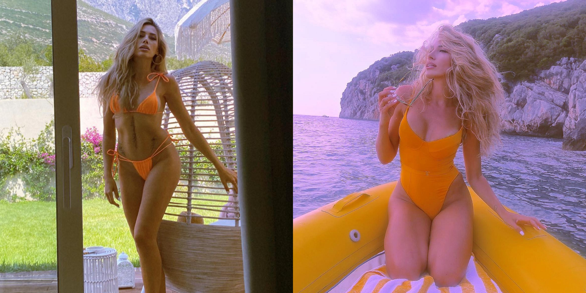 Koha nuk “ecën” për Ledina Çelon, tregon trupin perfekt me bikini