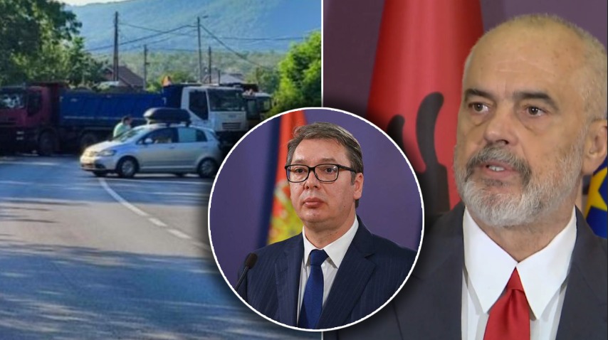 Rama reagon për herë të parë për tensionet në veri të Kosovës, thirrja që ka për Vuçiçin