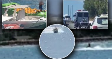Vijon lëvizja e skafeve në zonën e ndaluar, drejtuesi i mjetit kundërshton policinë, por ndëshkohet me gjobë