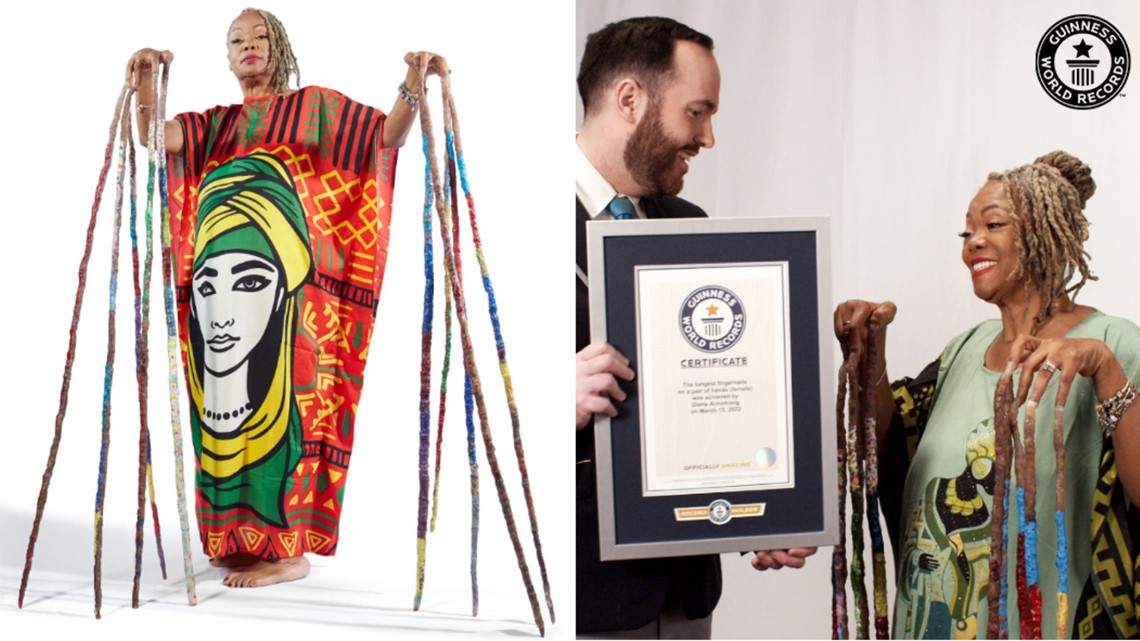 Gruaja me thonjtë më të gjatë në botë thyen rekordin Guinness