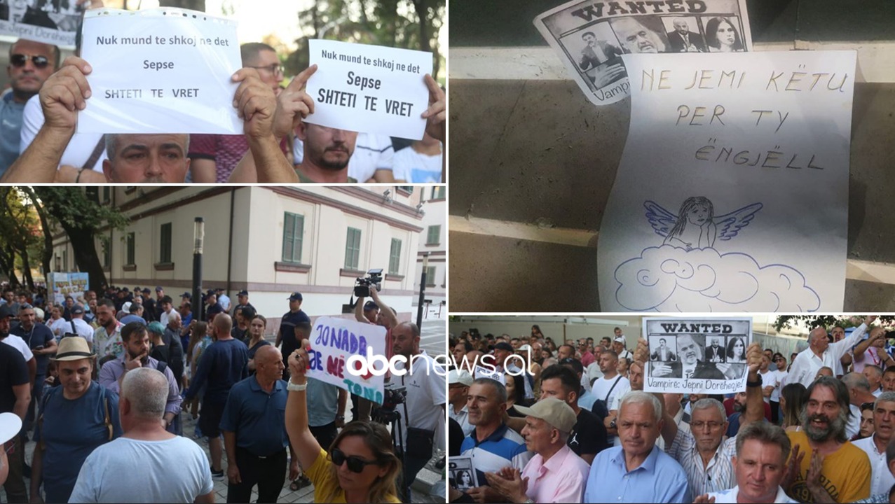 “Nuk mund të shkoj në det, se shtetit më vret”, pankartat më pikante të protestës së qytetarëve
