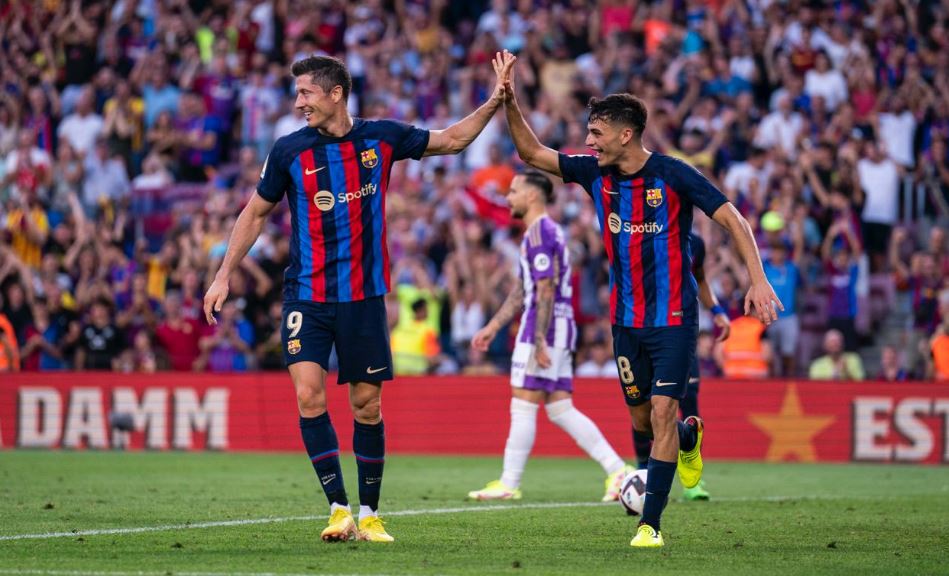VIDEO/ Barcelonë perfekte me Lewandowskin, thyen Valladolidin