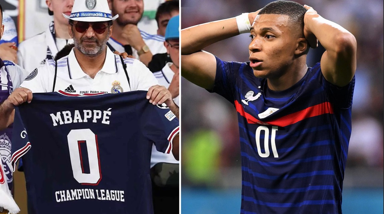 Tifozi i Real Madrid bëhet viral, ka një mesazh për Mbappe