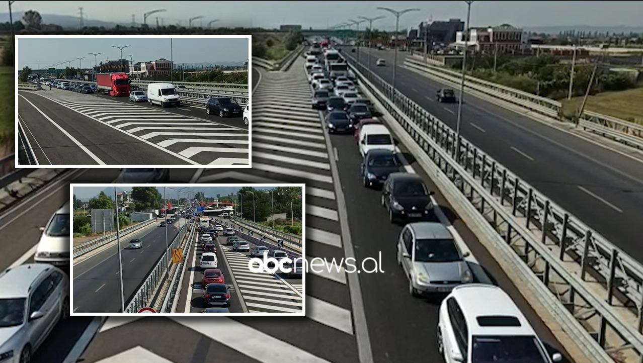 VIDEO/ Trafik “i çmendur” në autostradën Fushë-Milot