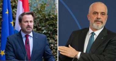 Rama pret sot në Tiranë kryeministrin e Luksemburgut