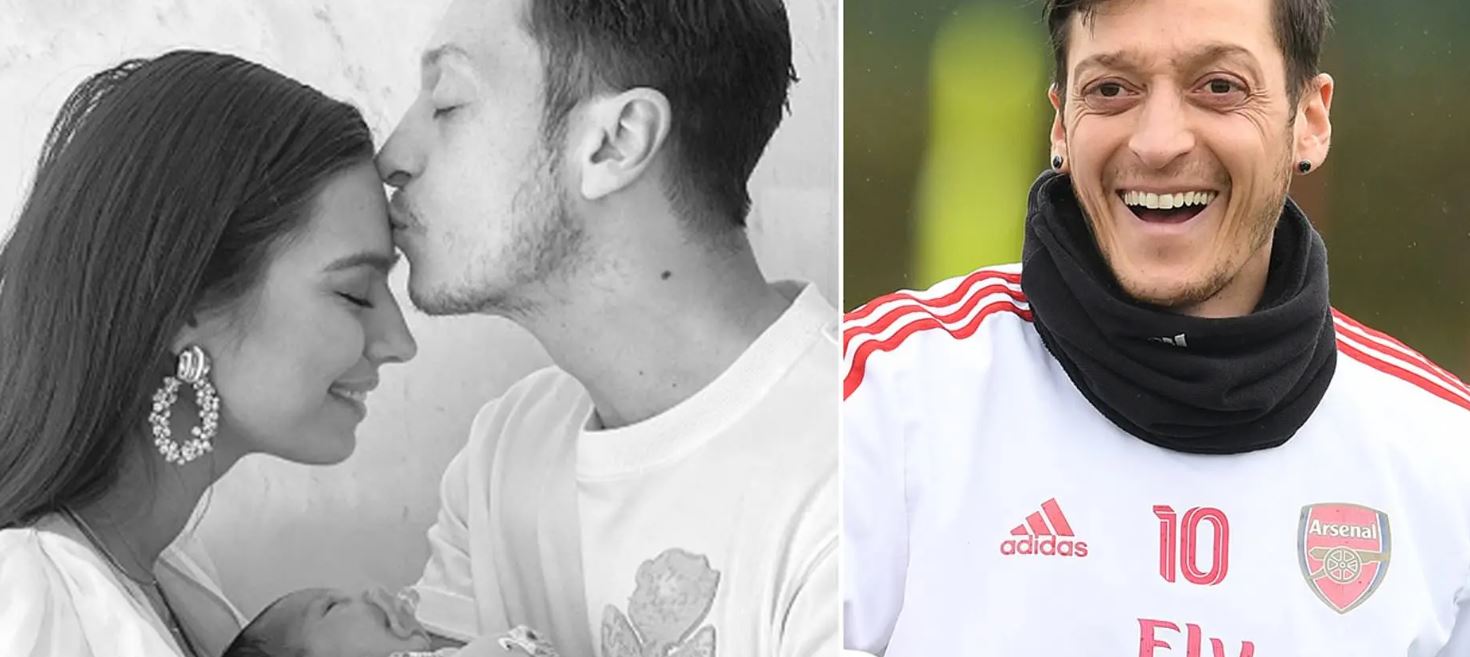Mesut Ozil bëhet baba për herë të dytë, me foton e parë zbulon emrin e të bijës