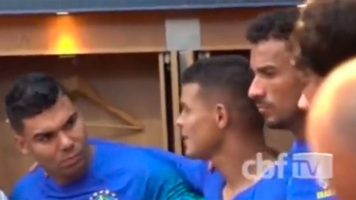 Thiago godet Casemiron tre herë gjatë një bisede dhe reagimi i lojtarit madrilen ka përfshirë rrjetet sociale