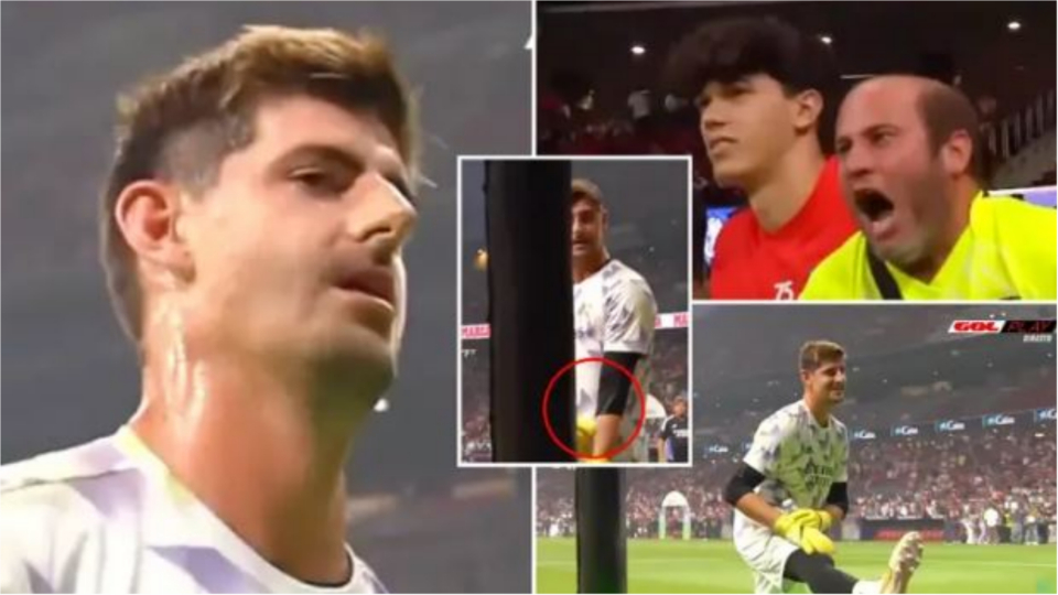 VIDEO/ Ofendohej vazhdimisht nga tifozët e Atleticos, Courtois u jep përgjigjen epike