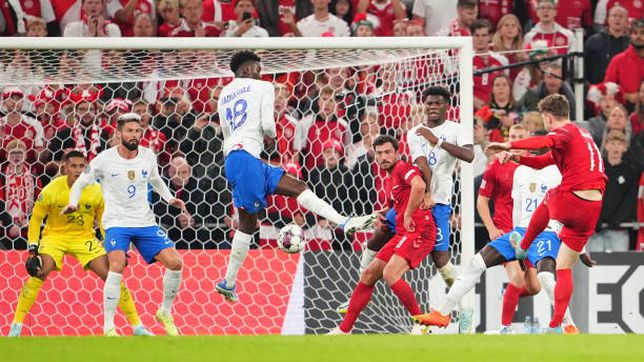 VIDEO/ 2 gola në 5 minuta, Danimarka befason Francën