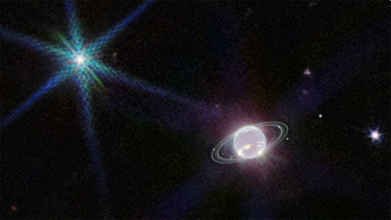 Pamjet e reja të teleskopit Webb, Neptuni dhe unazat e tij më të qarta se asnjëherë më parë