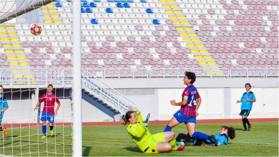 Lajm i mirë për Vllazninë, ndeshjet me Vorskla në “play-off” të Champions për femra do të luhen në Shkodër