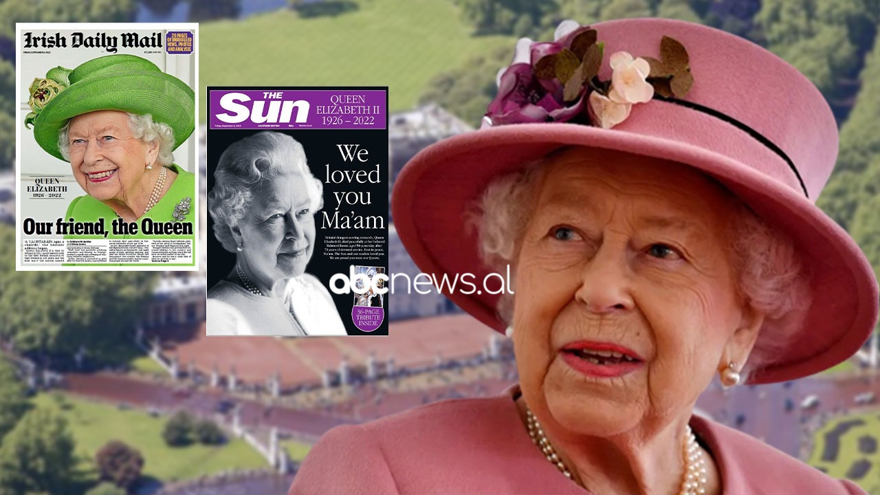 “Ne të deshëm shumë Zonjë”: Mediat nderojnë Mbretëreshën, Elizabeth II në faqet e para