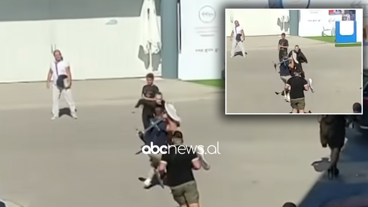 VIDEO/ Me karrige në duar, tifozët sulmojnë punonjësin e stadiumit në Greqi, arrestohet 20-vjeçari shqiptar