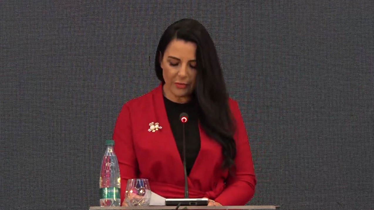 Samiti Digjital në Kosovë, Balluku: Ndërkombëtarët të mbështesin vendet e rajonit, dëmet e sulmeve mund të jenë ndërkufitare