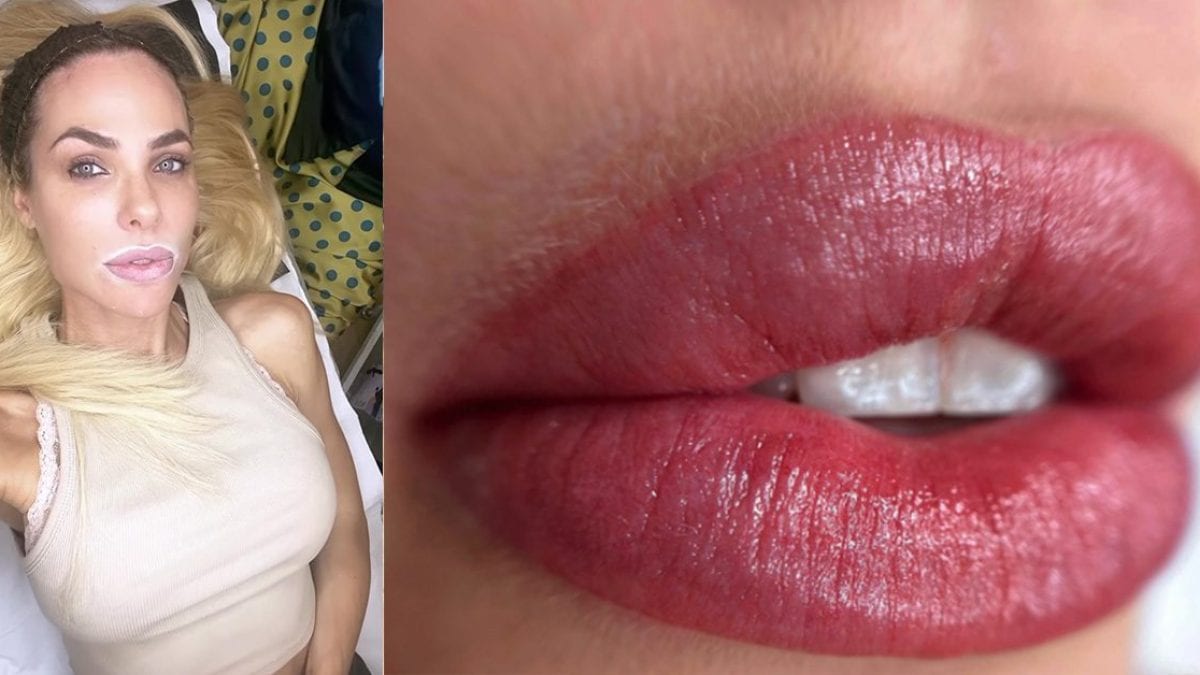 FOTO/Moderatorja e njohur bën tatuazh te buzët, tregon rezultatin “live”