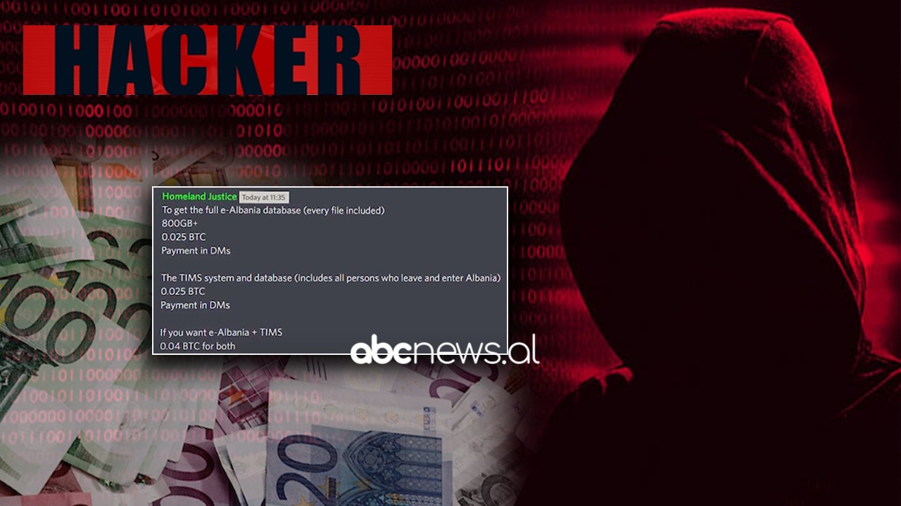 “Shqipëria 1 euro”, hakerat nxjerrin në shitje sekretet e shtetit shqiptar: Sa kushtojnë?