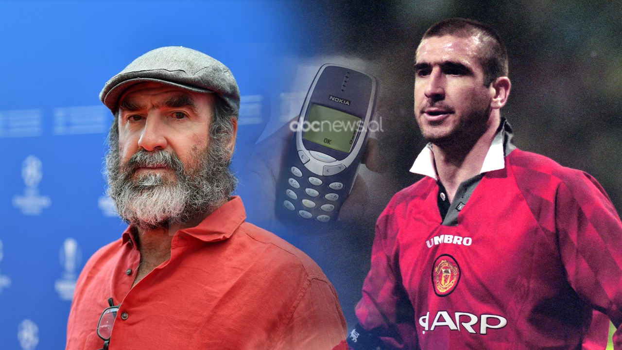 E pabesueshme por e vërtetë, Erick Cantona përdor ende telefonin 25-vjeçar