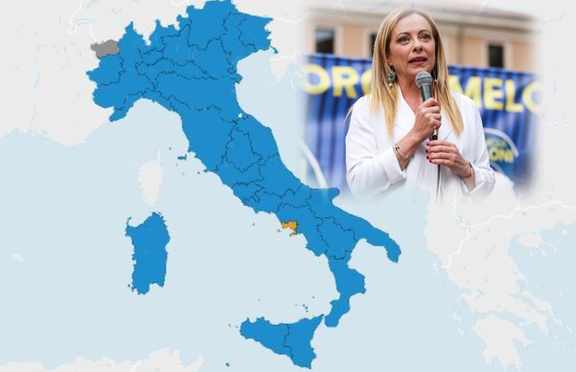 Italia kthehet djathtas, Meloni mbledh 26% të votave, pjesëmarrja më e ulët ndonjëherë në zgjedhje