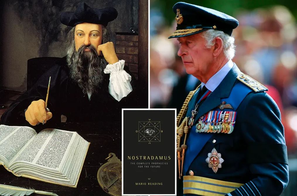 Mbreti Charles heq dorë nga froni dhe një luftë e madhe fillon, parashikimet e frikshme të Nostradamusit për vitin 2023
