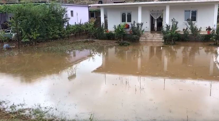 Reshjet e dendura përmbytin Shkodrën, banorët: Nuk janë pastruar kanalet