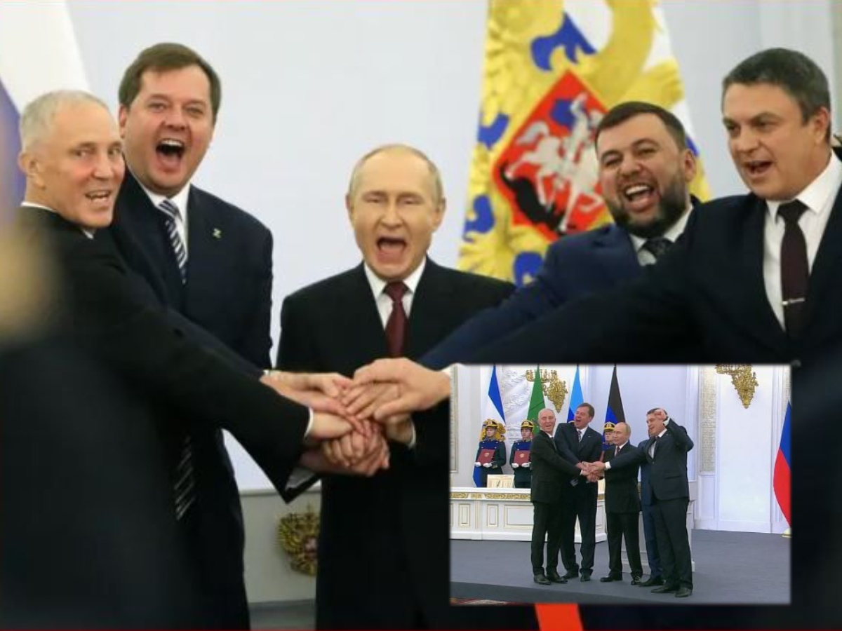 “Spektakli” i çuditshëm i Putin në shtrëngimin e duarve, njëri me grushtin lart, të tjerët në drejtime të ndryshme