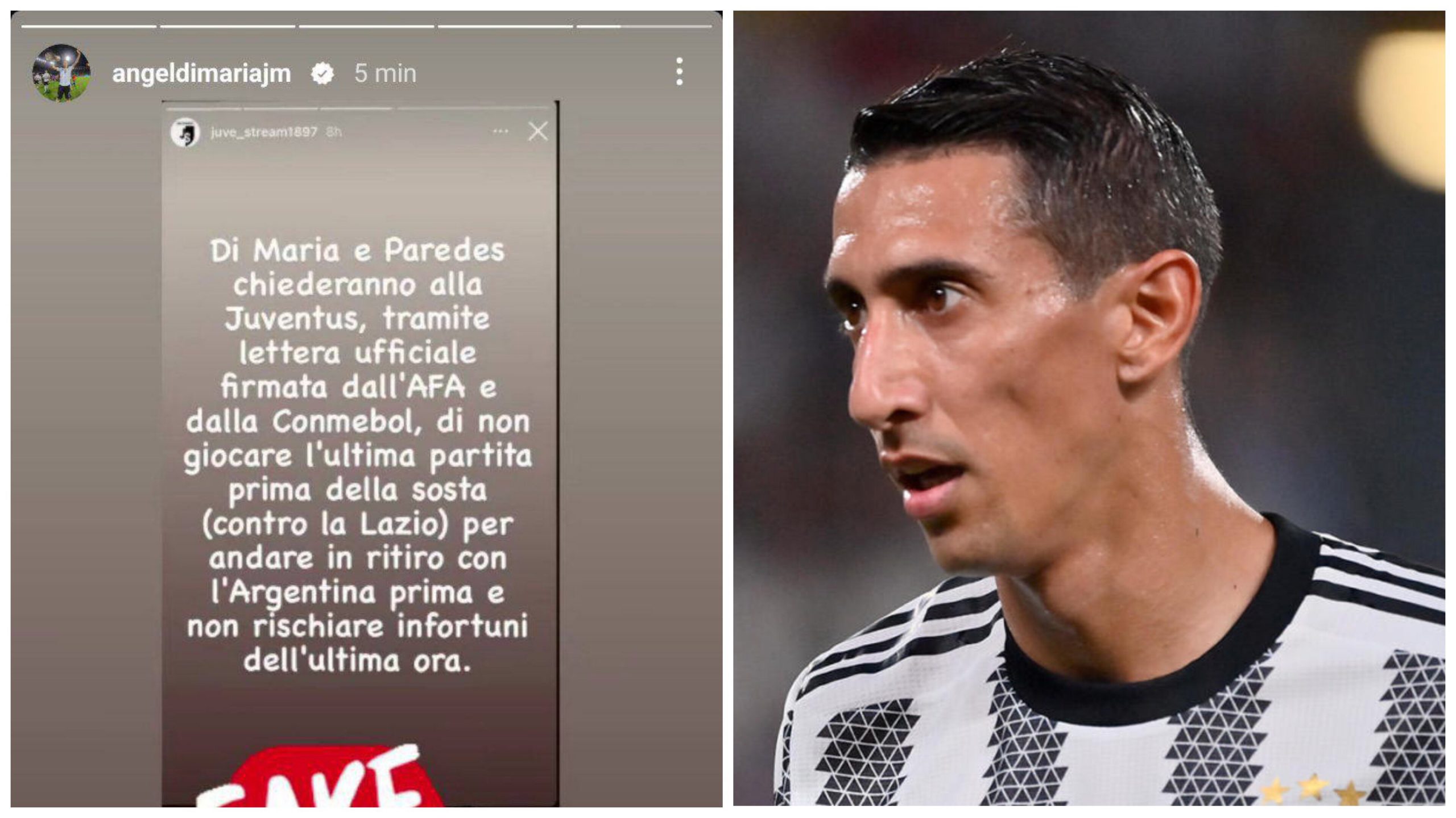 Di Maria mohon lajmet qesharake për Federatën e Futbollit të Argjentinës